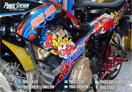 Bro sekalian, suzuki satria fu itu kan bebek yang termasuk tinggi harganya, segmented (sport), nggak diferensiasi fu bak arus liar. Contoh Striping 3d Satria Fu 150 Reward Art Striping Facebook