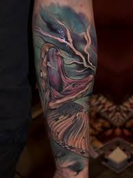 Snakes are perfect tattoo subjects, don't you agree? Arm Realistic Snake Tattoo By Pawel Skarbowski