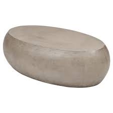 Aurora Modern Classic Durable Grey Oval Outdoor Coffee Table Outdoor Coffee Tables Coffee Table Modern Classic