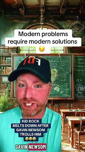 Governor Newsom Trolling Kid Rock: A Hilarious Encounter