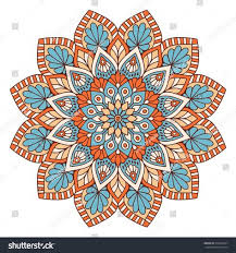 Flower Mandala Vintage Decorative Elements Oriental Pattern Vector Illustration Islam Arabic Indian Moroccan Spain Turkish Pakistan Mandala Pinte