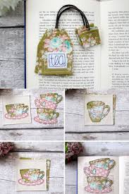 Bookmarks For Tea Lovers Tea Bag Bookmark Book Club Gifts In 2020 Bookclub Gifts Etsy Crafts Etsy Christmas