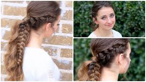 Then try out this braided viking style. The Viking Braid Ponytail Hairstyles For Sports Cute Girls Hairstyles