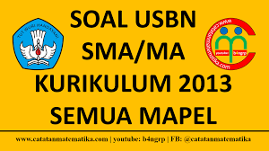 Tendangan kaki bagian dalam pada sepak bola berguna untuk tendangan jarak a. Soal Usbn Sma Ma Tahun 2019 Kurikulum 2013 Semua Mapel Catatan Matematika