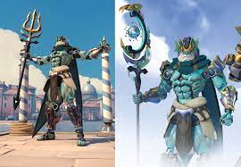 I thought Ramattra's new Poseidon inspired skin would have the Trident  Staff as his weapon model. Guess it's for a emote, highlight or victory  pose. : r/Overwatch