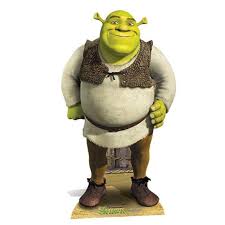 Star Cutouts SC785 Shrek Cardboard Cutout - 67 x 39 x 1 in. - Walmart.com