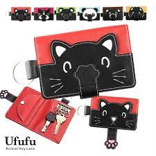 キーケース レディース 猫 ネコ かわいい 小銭入れ付き キーケース レディース 猫 ネコ かわいい 可愛い 小銭入れ付き カード収納付き コインケース カードケース パスケース 多機能 4連キーケース 犬 イヌ パンダ コアラ アニマル ギフト ラッピング対応 プレゼ