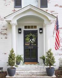 Whether limewashed or painted, exterior brick will have to be updated as the paint begins to fail. See The Transformation Brick Colonial Turned Charming Farmhouse Cottage Journal