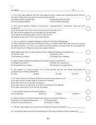 Espanol Sexto Ejercicios Para Alumnos De Sexto Grado Para Alumnos De Sexto Grado Lectura De Comprension Preguntas De Comprension