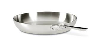 All Clad 41126 Stainless Steel Tri Ply Bonded Dishwasher Safe Fry Pan With Lid Cookware Ideal For Searing Browning And Pan F Cookware Set Cookware Stainless