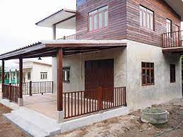 สวยไม ซ ำใคร แบบบ านไม สองช นคร งป น ผน งป นเปล อย ขนาด 3 ห องนอน doidea ด ไอเด ยบ าน ร ปแบบบ าน แบบบ านภายนอก ผ งบ าน