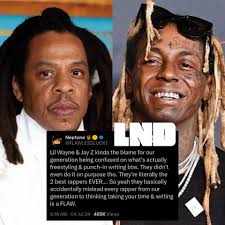 Lucki Blames Jay-Z & Lil Wayne for Rappers not taking their time to Write  their Raps Anymore 👀 Facts or cap?! 🤔