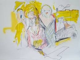 Joseph beuys in the action 'explaining pictures to a dead hare' 1965 printed 1997. Joseph Beuys In Car Crash Drawing By Tony Eric Warner Saatchi Art