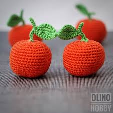 Tangerine Crochet Patterns Pdf Crochet Tangerine Pattern Etsy Crochet Patterns Amigurumi Crochet Patterns Crochet Fruit