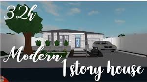 Lstr bloxburg bel air modern mansion tour! Bloxburg Modern House One Story Novocom Top