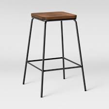 Browse our styles of counter stools! Set Of 2 Rhodes Metal Wood Seat Square Counter Height Barstool Project 62 Metal Wood Bar Stool Bar Stools Wood Bar Stools