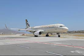 Mykonos airport (jmk), flights & destinations, airport informations,passengers information,arrivals & departure mykonos airport (jmk) arrivals. Emirates News Agency Etihad Operates First Flight To Mykonos In Greece
