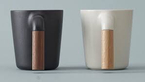 Ceramic Coffee Mug With R Shaped Wooden Handle Gblog Wooden Handles Cute Coffee Mugs Cheap Coffee Mugs