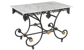 The marble top was pitted and worn and it. Marble Top French Pastry Table Clark Antiques Gallery Clark Antiques Gallery
