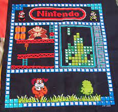 Time lapse video of me stitching game of mushroom kingdoms. Small Video Game Cross Stitch Novocom Top