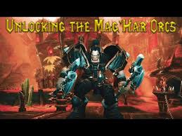 This formidable dire wolf is the racial mount of the mag'har orc allied race. Video Wow Allied Race