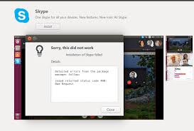 Locate and select the installation file on your computer, then follow the instructions to install skype. Apt Installation Of Skype Failed How To Install Skype From Ubuntu S Package Manager Ask Ubuntu