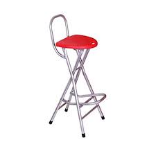 Bar Chair Folding Bar Stools Tall Chairs Breakfast Dining Chair Backrest Footrest Counter Balcony Caizhen Bar Stools Folding Bar Stools Stool