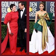 Mehwish who has been famous for wearing bold dresses was looking strange in. Golden Globes 2020 Best Dressed Celebrity Fashion On The Golden Globes 2020 Red Carpet