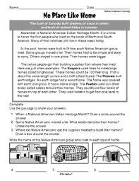 Worksheet Native American Housing Teaching American History Social Studies Worksheets Native American Lessons