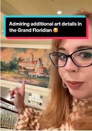 Detalles artísticos en el lobby del Grand Floridian