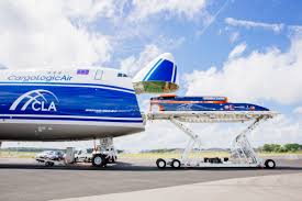 The new 747 8 is the next generation of this iconic aircraft and benefits. We Ve Watched The World S Newest Cargo Jet Swallow A Supersonic Car Ge News