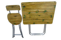 Outdoor garden 120cm dining set rectangular metal patio table with and 4/6 chair. Folding Baby Table Chair Set 50x70 Cm Wooden Top Green Leaves At Rs 2750 Set Baby Foldable Chair à¤¬à¤š à¤š à¤• à¤« à¤² à¤¡ à¤— à¤• à¤° à¤¸ à¤¬ à¤¬ à¤« à¤² à¤¡ à¤— à¤š à¤¯à¤° Young India Impex Surat Id 19648447555