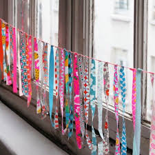 Guirlande Mini Franges Guirlande En Tissu Guirlande Fanions Tissu