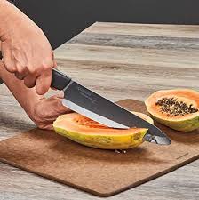 Kyocera ceramic knife sharpener is intended for sharpening ceramic blades, but it still does a very good job on steel blades as well. How To Sharpen A Ceramic Knife