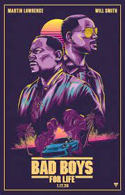 Bad Boys For Life Alternative Illustrated Poster By Jhony Caballero Will Smith Bad Boys Bad Boys Movie Movies For Boys