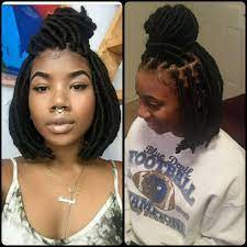 Protective Natural Hair Styles On Instagram By Blaq Barbie What She Wanted What We Did Fauxloc Faux Locs Hairstyles Natural Hair Styles Hair Styles