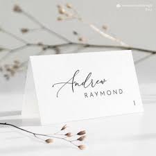 Wedding Place Cards Etsy