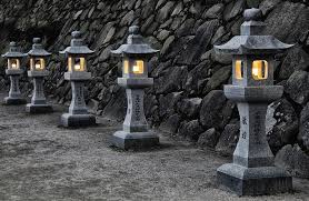 Japanese Lanterns By Vaidas Bucys Japanese Stone Lanterns Japanese Garden Lanterns Japanese Lanterns