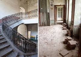 Château abandonné perdu au milieu des vignes. A Couple Bought An Abandoned French Chateau From The 1700s This Is What They Found Inside