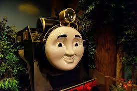 Modelo Do Trem De Hiro Na Terra De Thomas Foto de Stock Editorial