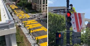 Jul 20, 2021 · a new street sign that reads black lives matter plaza nw can be seen at the intersection of h and 16th street near the white house in washington dc, on june 5, 2020. D C Mayor Paints Black Lives Matter Street Art Near White House Renames Street Black Lives Matter Plaza