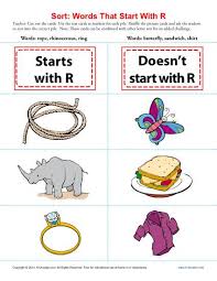 To find the reference example you need, first select a category (e.g., periodicals) and then choose the … Words Starting With Letter R Beginning Consonant Worksheets