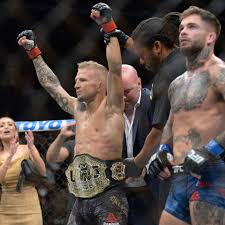 Tj dillashaw defeated cody garbrandt and they both met inside the octagon. Cody Garbrandt Just Rained On Tj Dillashaw S Pity Party He S Been On Epo For Years Mmamania Com