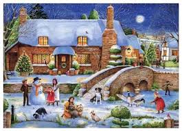 Puzzle tips ravensburger puzzle history how a puzzle is made puzzle quality 10 fun ravensburger christmas island. Ravensburger Idyllic Christmas Puzzle 1000 Piece Buy Online At The Nile