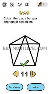 Maybe you would like to learn more about one of these? Coba Hitung Ada Berapa Segitiga Di Bawah Ini Brain Out Level 6 Tekno Ruangguru Co