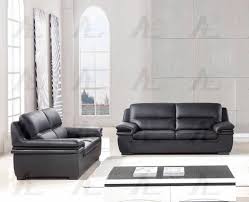 American Eagle Furniture Ek B113 Bk Black Sofa And Loveseat Genuine Leather Set 2pcs Modern Ek B113 Bk Set 2 Bu Buy Cheap Furniture Furniture Cheap Furniture