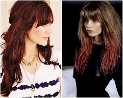 Capelli castani con riflessi caramellati, riflessi di colore, capelli color . Meches Rosse Su Capelli Biondi