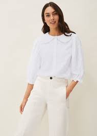 Jacinta Peter Pan Collar Shirt Phase Eight
