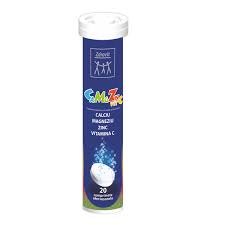 Ca Mg Zn Vitamina C 20 Comprimate Efervescente Zdrovit Farmacia Tei