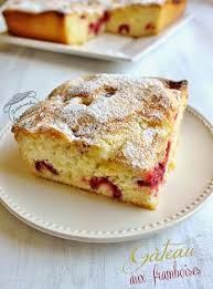 Gateau Leger Aux Framboises Gateau Leger Aux Fruits Gateau Leger Gateau A La Framboise